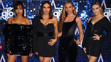 Little Mix stars Leigh-Anne Pinnock, Jesy Nelson, Jade Thirlwall, Perrie Edwards at the Global Gift Gala in London in 2019. Pic: AP      